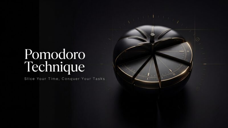 The Pomodoro Technique: Slice Your Time, Conquer Your Tasks
